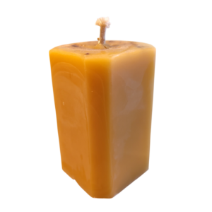 bienenwachskerze rund 8 cm